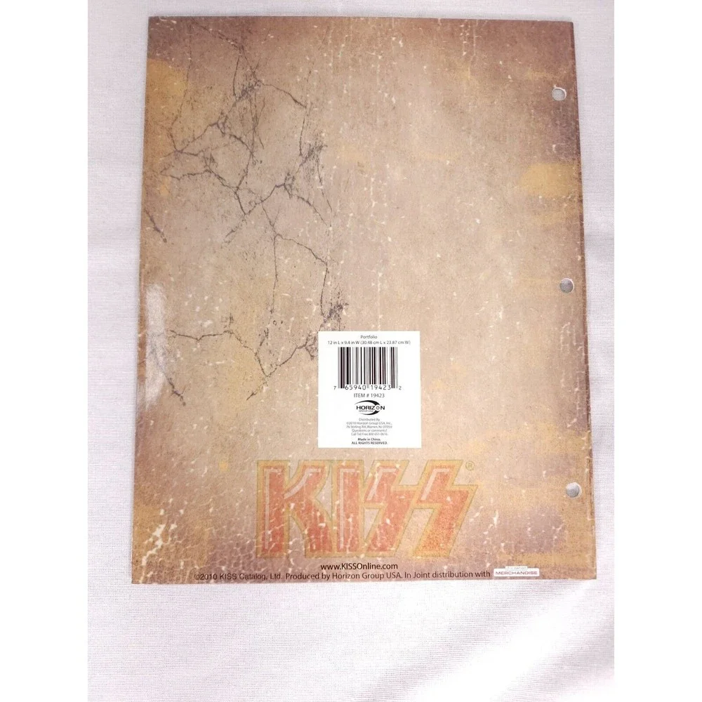 New KISS School‎ Portfolio- Kiss 2 pocket Folder NOS